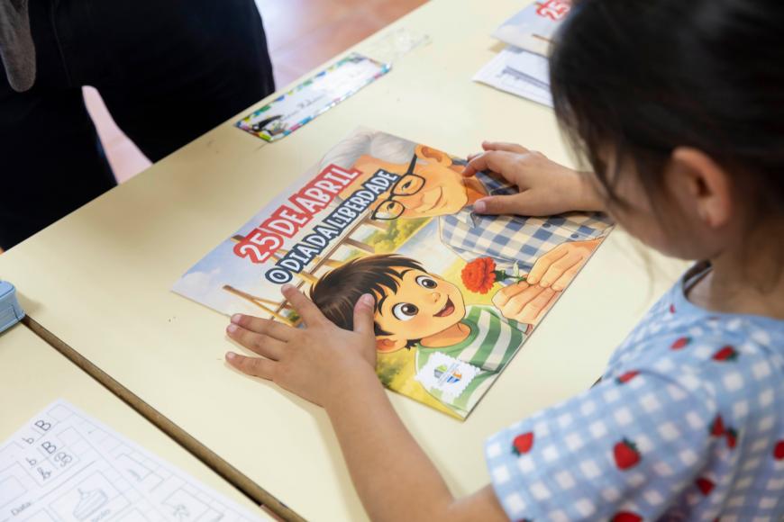 25 de abril nas escolas
